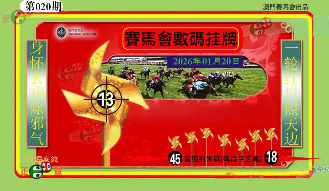 020期数码挂牌[图]