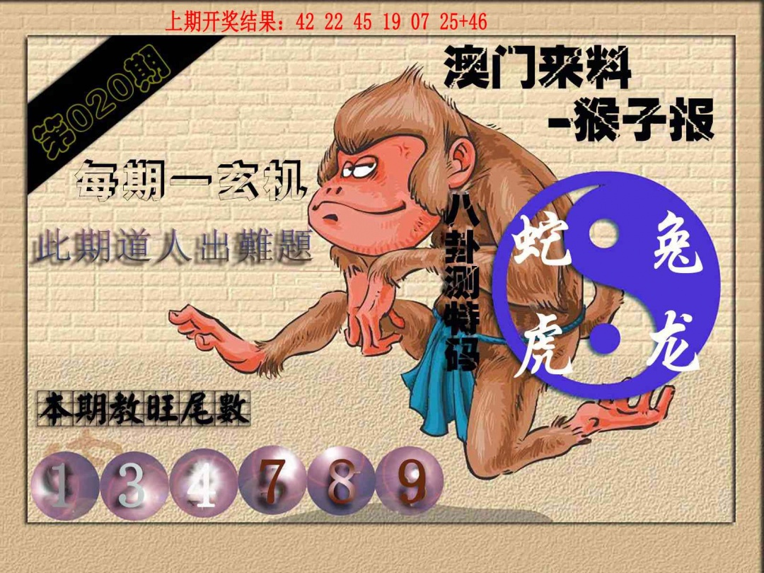 020期(来料)猴报[图]