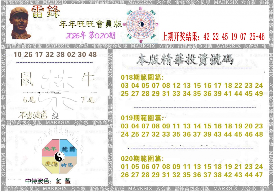 020期雷锋鼠年旺旺版[图]