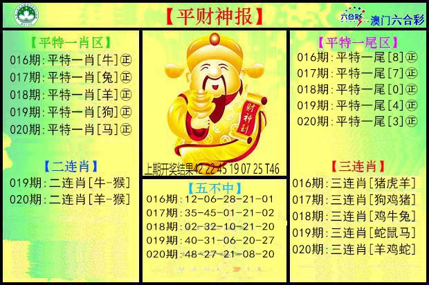 020期平财神[图]
