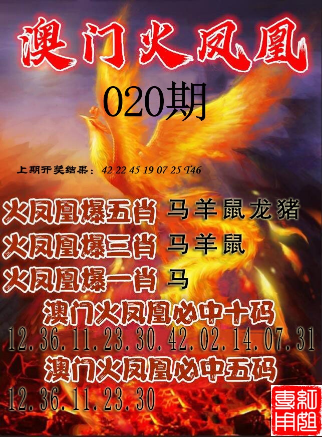 020期火凤凰[图]