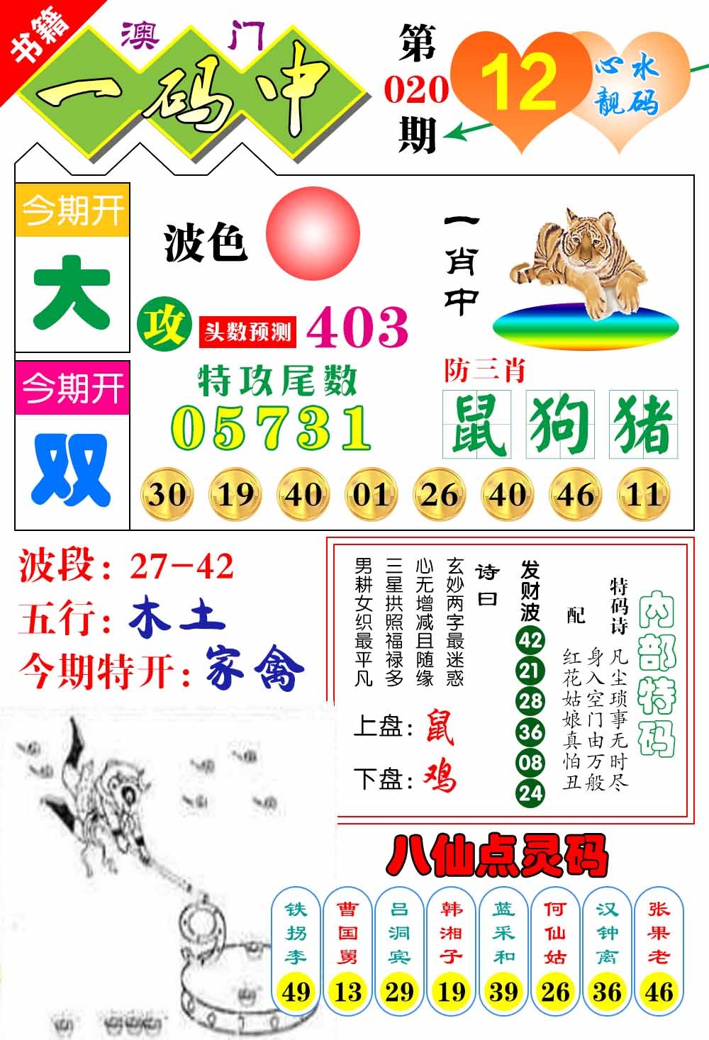 020期澳门发财波[图]