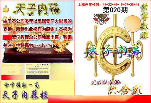 020期天子内幕报B[图]
