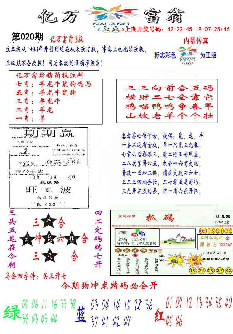 020期亿万富翁B[图]