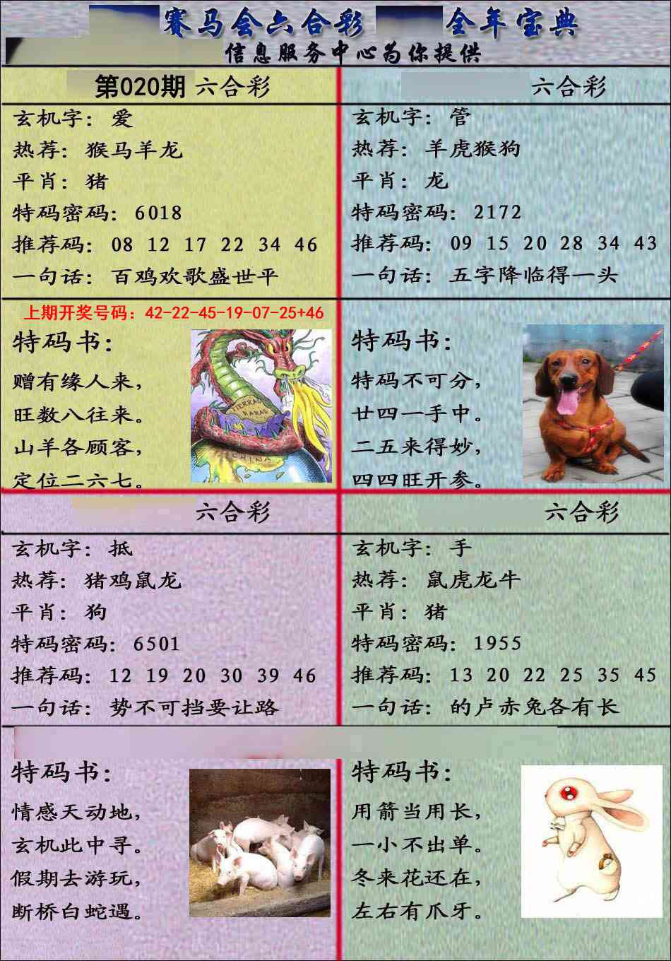 020期宝典报[图]