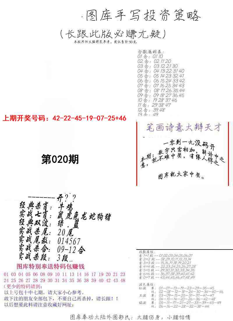 020期手写投资策略[图]