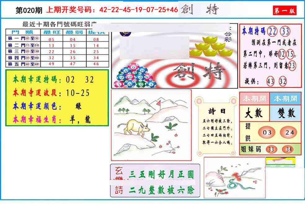 020期九龍创特A(推荐)[图]