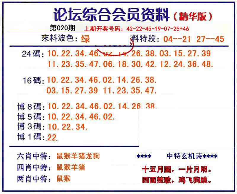 020期综合会员资料[图]