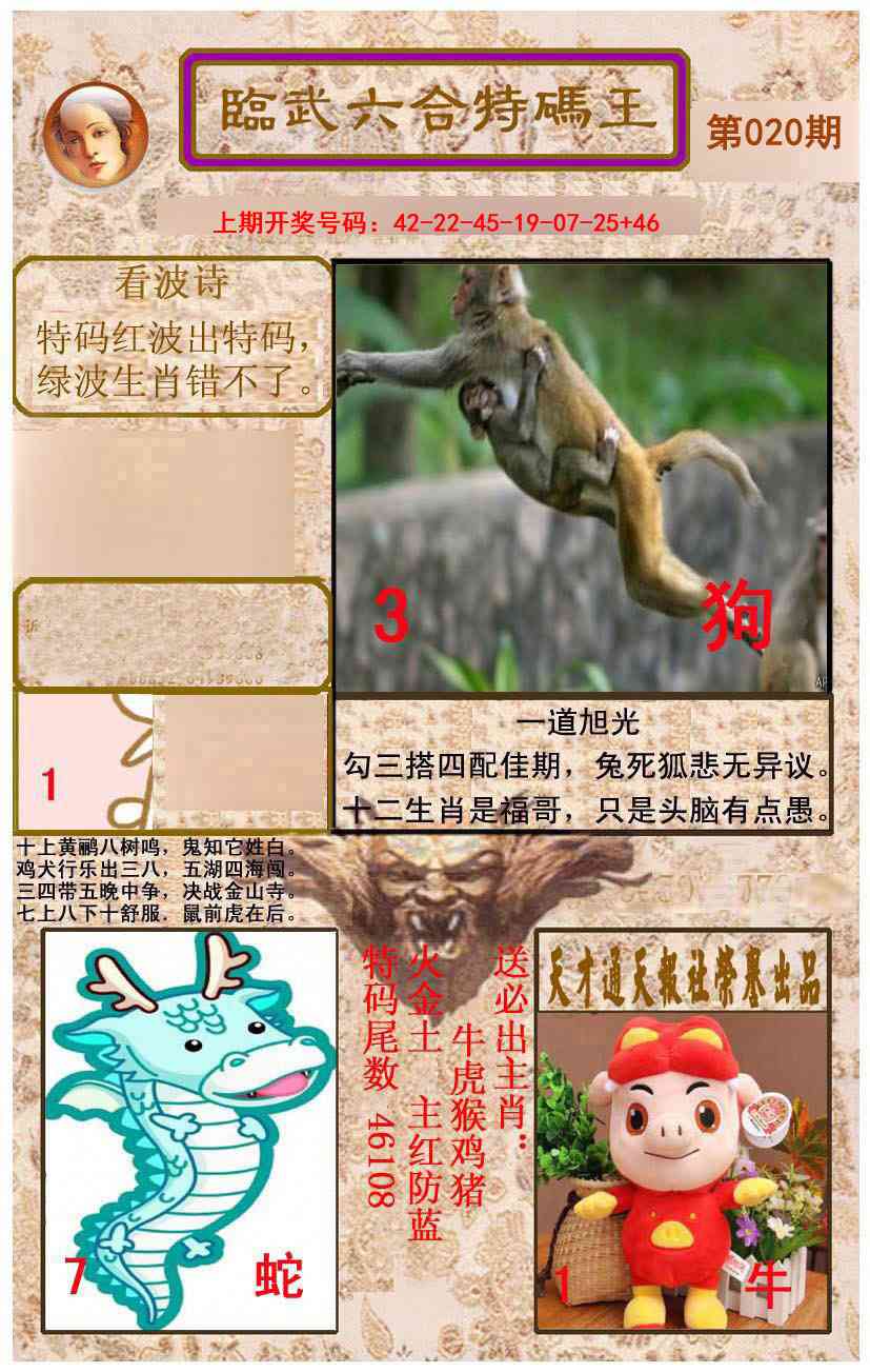 020期临武六合特码王[图]
