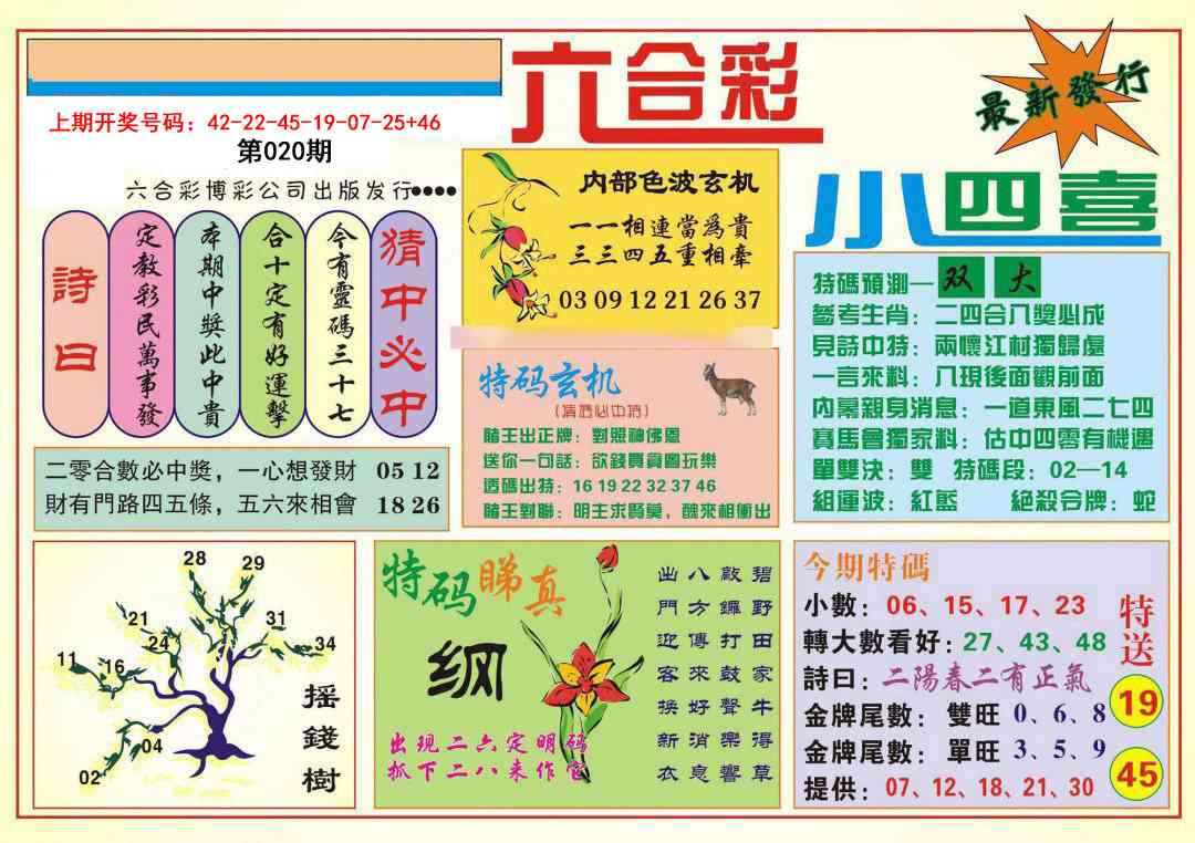 020期小四喜[图]