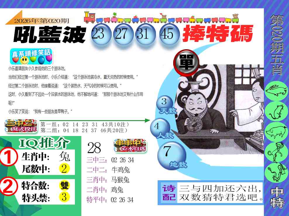 020期新特报[图]