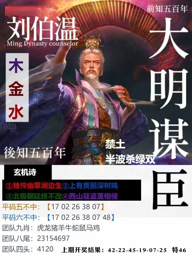 020期大明谋臣[图]